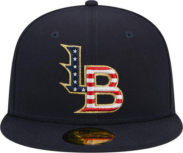 Louisville Bats 4th of July 2023 Fitted Cap