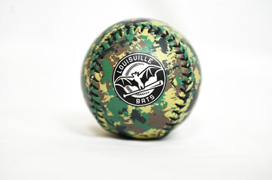 Louisville Bats Camo Baseball