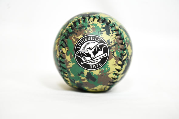 Louisville Bats Camo Baseball