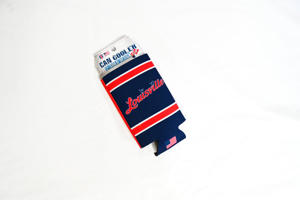 Louisville Bats Navy/Red 20oz. Can  Cooler