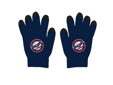 Louisville Bats Texting Winter Gloves