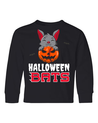 Louisville Bats Youth Halloween Bats Long Sleeve Shirt