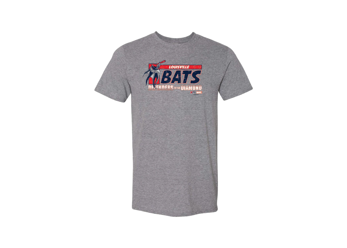 Louisville Bats Marvel’s Defenders of the Diamond Kid's Short Sleeve S