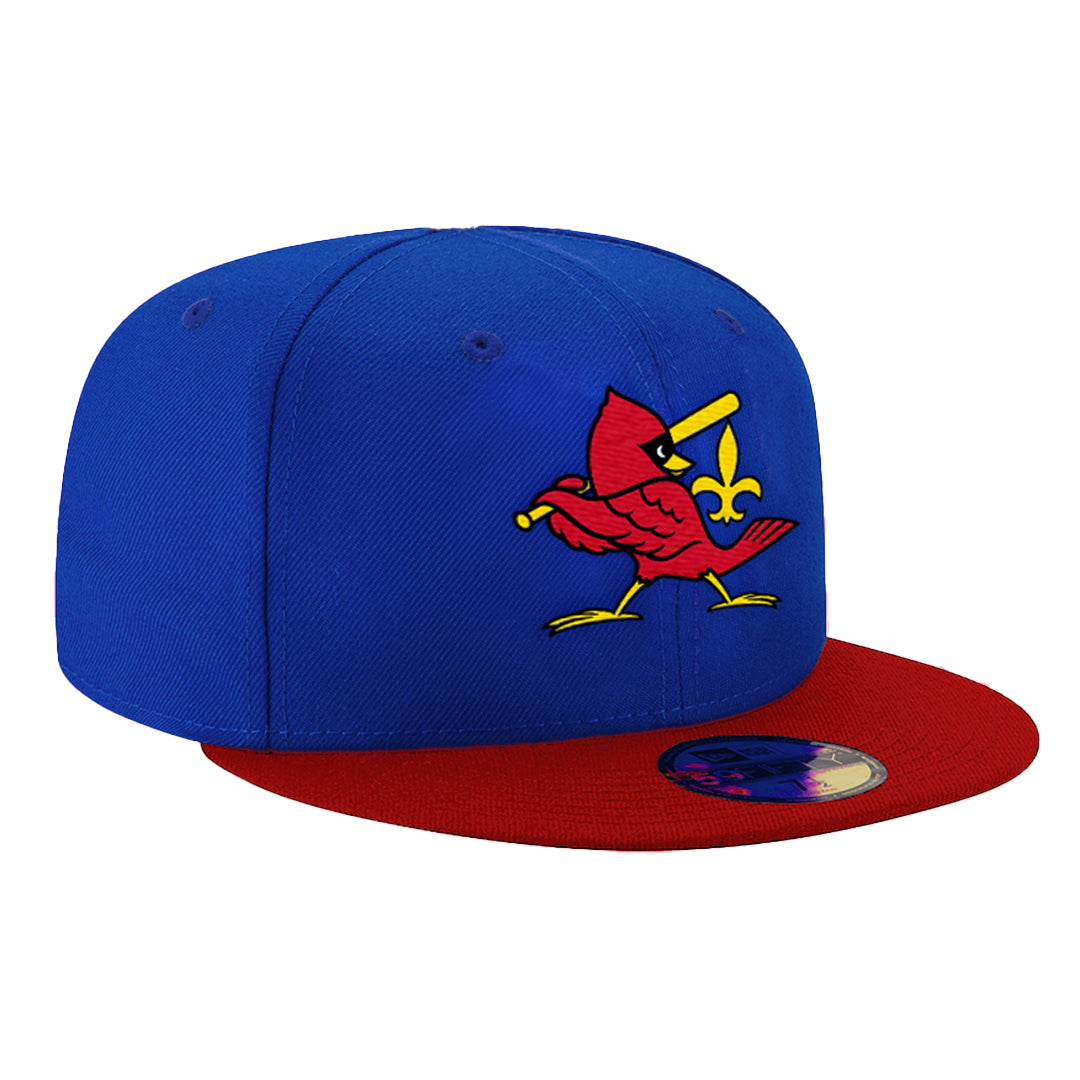 Louisville Bats 5950 Redbirds OnField Cap Louisville Bats Team Store